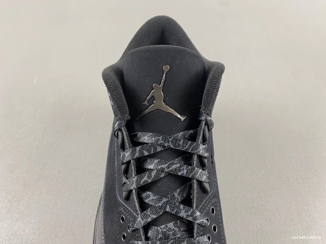 Black Cat Jordan CT8532-001 Air 3 0712
